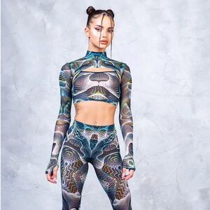 Mesh festival outfit! 3 pieces✨